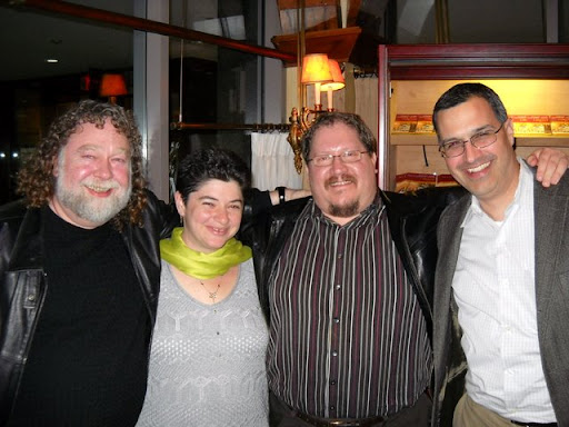 Morit With the Arbita Team: Don Ramer, Morit Rozen, Shally Steckerl, George LaRocque Morit With the Arbita Team