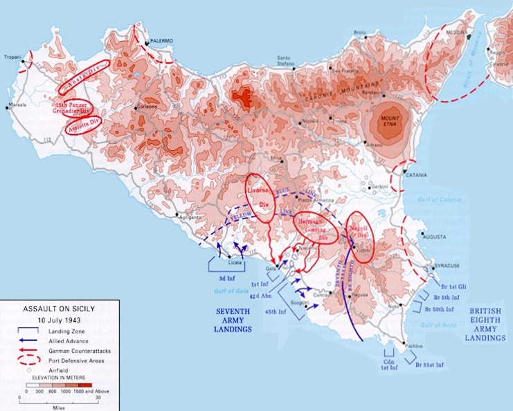 Invasion Sicily Invasion Sicily