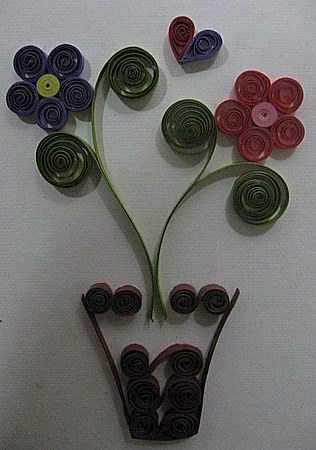 paper flowers patterns. Paper quilling flowers