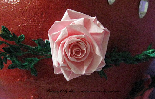 Quilled-Rose-Diwali-Diya-Design