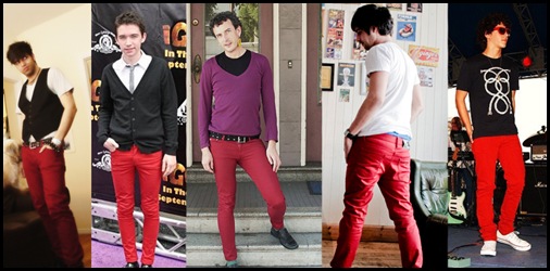 Red Skinny Jean