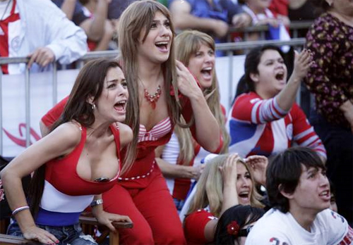 World Cup 2010 Paraguay hot girl fanLarissa RiquelmeP1