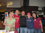 Trudy, Lou, Warren, Shelley & Stacy at the bowling alley in Maine