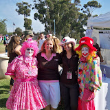 Clown Kathy, Kathy, Stacy and Clown friend