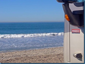 Motorhome on the Beach