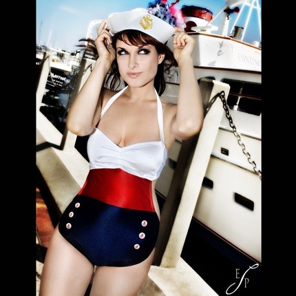 rockabilly swimwear