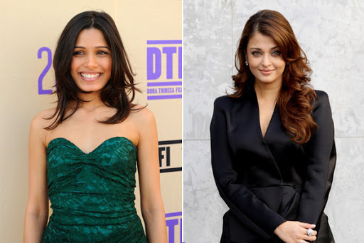 freida pinto and aishwarya rai freida pinto and aishwarya rai