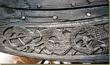 B1 - OsloBG -Museums at Bygdöy  - detail Vikingship