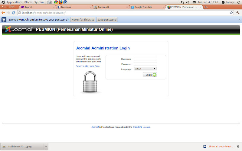 Admin Page