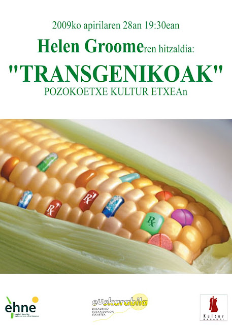 Transgenikoak: hitzaldia (2009-04-28)