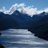 Looking over Lago Villarino from Cerro Faulkner