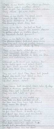 poem from Francisca