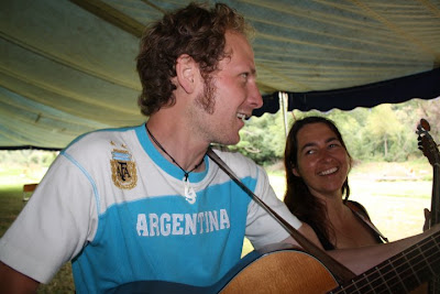 Jesse Rivest at Waihi Bush Music Festival 2010