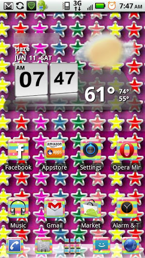 Rainbow Stars Theme