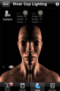 iPhone Applications teach studio lighting techniques