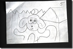 storyboard - dog with ball on head storyboard - dog with ball on head