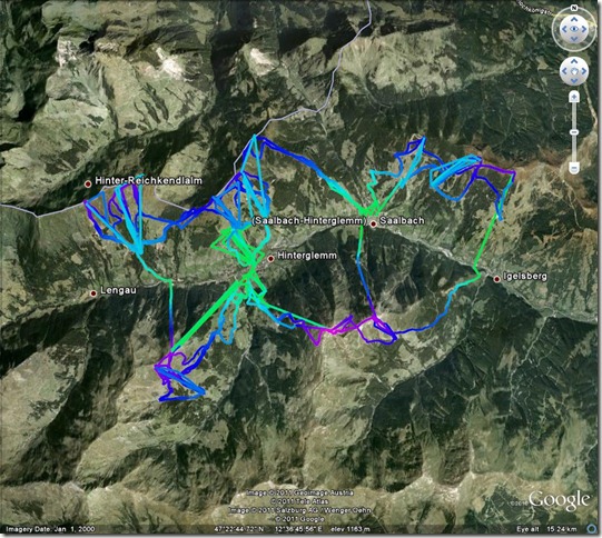 GPSTrackHinterglemm GPSTrackHinterglemm