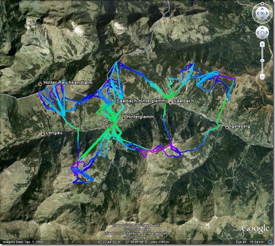 GPSTrackHinterglemm