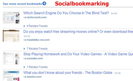 เพิ่ม  Ranking กับ Social Bookmarking
