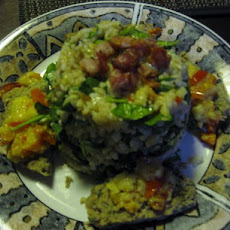 Spinach Rice Salad