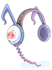 音符のヘッドフォン[1]