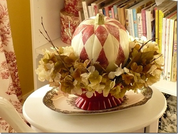 hydrangeas&pumpkin hydrangeas&pumpkin
