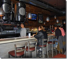 Blue Tractor bar weekday evening