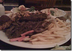 This iPhone photo doesn't do justice to the huge portion size.