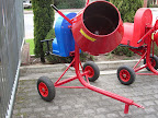 3.5 cu ft petrol engine concrete mixer ready for shipment