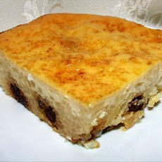 Baked Rice Custard