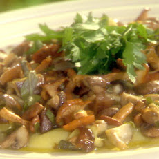 Sauteed Mixed Mushrooms with Sage, Butter and Parsley