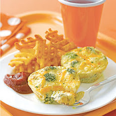 Broccoli-and-Cheddar Mini Quiches