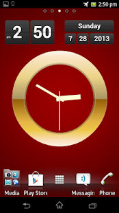How to get Gold Clock Live Wallpaper 3.2 apk for laptop