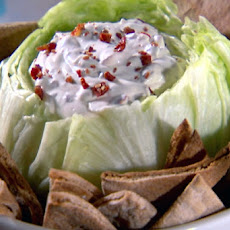 Chunky Clam and Bacon Dip with Pita Toasts