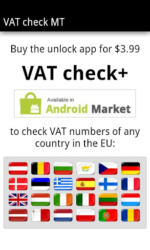 【免費商業App】VAT check MT-APP點子