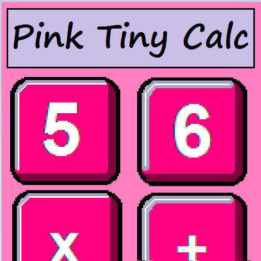 ピンクの小型電卓 商業 App LOGO-APP開箱王