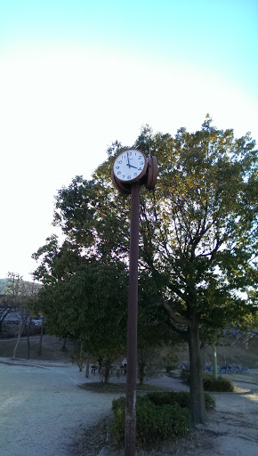 Clock in Ueda Central Park