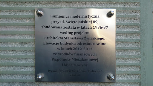 Kamienica Modernistyczna W Gdyni