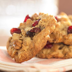 Cranberry Walnut Oatmeal Cookies