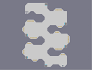 Thumbnail of the map 'Hedged'