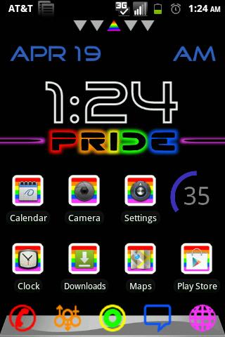 Gay Pride Go Launcher Theme