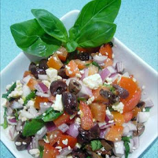 Tomato Basil & Feta Salad