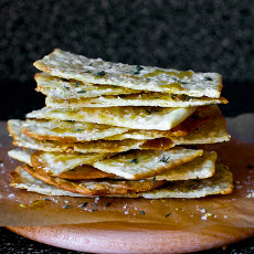Crisp Flatbreads with Honey, Thyme and Sea Salt