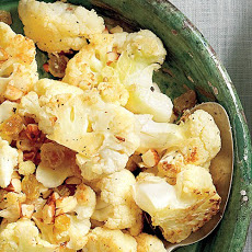 Cauliflower with Golden Raisins and Almonds