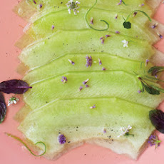 Melon Carpaccio with Lime