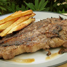 Pan Seared T-Bone Steak