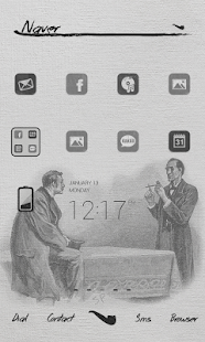 How to download Sherlock dodol launcher theme 1.1 unlimited apk for android