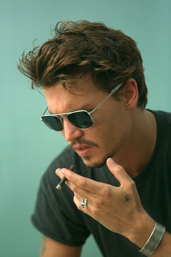 Las gafas de sol redondas clásicas Johnny Depp modelomujer 