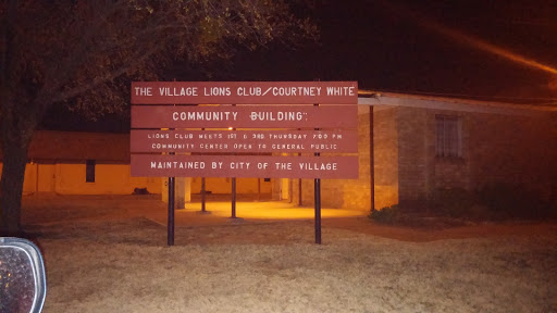 The Village Lions Club Courtney White Memorial Community Building