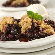 Country Blueberry Crisp
